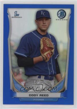 2014 Bowman - Prospects Chrome - Blue Refractor #BCP38 - Cody Reed /250