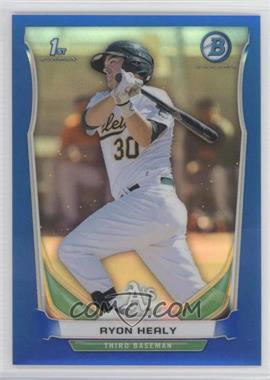 2014 Bowman - Prospects Chrome - Blue Refractor #BCP61 - Ryon Healy /250