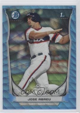 2014 Bowman - Prospects Chrome - Blue Wave Refractor #BCP17 - Jose Abreu