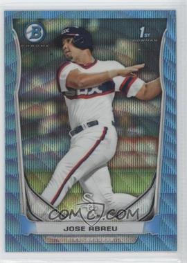 2014 Bowman - Prospects Chrome - Blue Wave Refractor #BCP17 - Jose Abreu