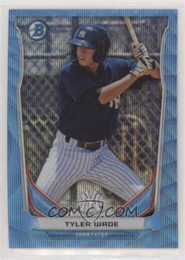 2014 Bowman - Prospects Chrome - Blue Wave Refractor #BCP35 - Tyler Wade