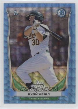 2014 Bowman - Prospects Chrome - Blue Wave Refractor #BCP61 - Ryon Healy