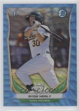 2014 Bowman - Prospects Chrome - Blue Wave Refractor #BCP61 - Ryon Healy