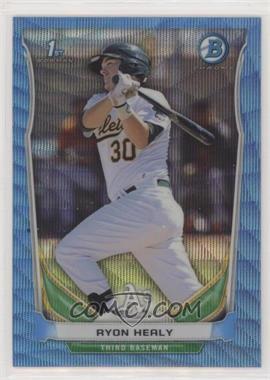 2014 Bowman - Prospects Chrome - Blue Wave Refractor #BCP61 - Ryon Healy