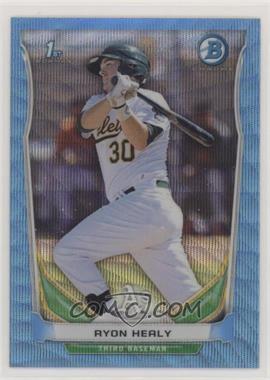 2014 Bowman - Prospects Chrome - Blue Wave Refractor #BCP61 - Ryon Healy