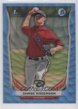 2014 Bowman - Prospects Chrome - Blue Wave Refractor #BCP62 - Chase Anderson
