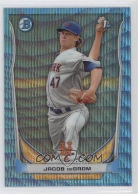 2014 Bowman - Prospects Chrome - Blue Wave Refractor #BCP73 - Jacob deGrom