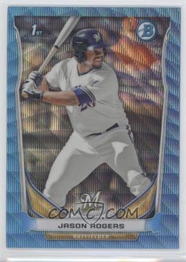 2014 Bowman - Prospects Chrome - Blue Wave Refractor #BCP83 - Jason Rogers