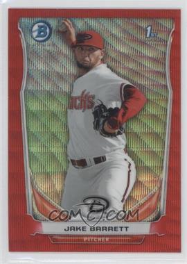 2014 Bowman - Prospects Chrome - Red Wave Refractor #BCP11 - Jake Barrett /25