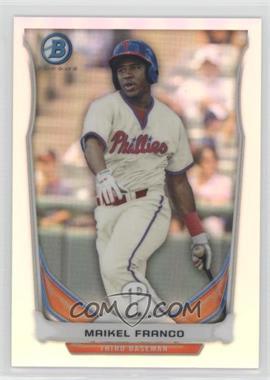 2014 Bowman - Prospects Chrome - Refractor #BCP37 - Maikel Franco /500