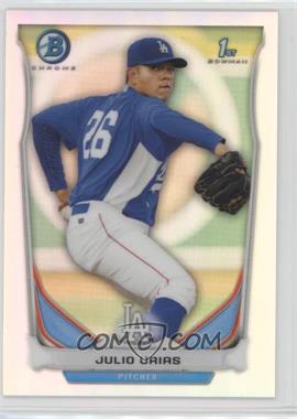 2014 Bowman - Prospects Chrome - Refractor #BCP6 - Julio Urias /500