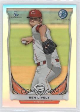 2014 Bowman - Prospects Chrome - Refractor #BCP66 - Ben Lively /500