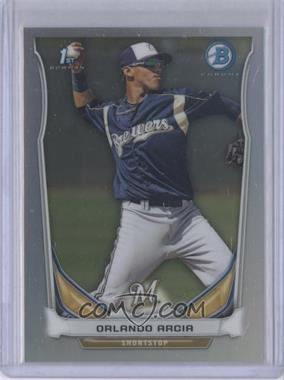 2014 Bowman - Prospects Chrome - Refractor #BCP71 - Orlando Arcia /500