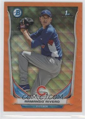 2014 Bowman - Prospects Chrome - Retail Orange Wave Refractor #BCP13 - Armando Rivero