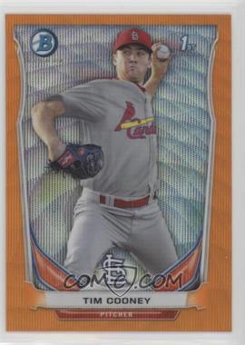 2014 Bowman - Prospects Chrome - Retail Orange Wave Refractor #BCP44 - Tim Cooney