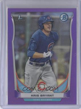 2014 Bowman - Prospects Chrome - Retail Purple Refractor #BCP25 - Kris Bryant /199