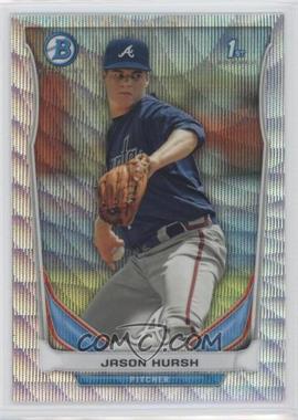 2014 Bowman - Prospects Chrome - Silver Wave Refractor #BCP1 - Jason Hursh /25