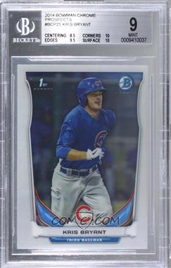 2014 Bowman - Prospects Chrome #BCP25 - Kris Bryant [BGS 9 MINT]