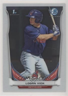 2014 Bowman - Prospects Chrome #BCP40 - Logan Vick