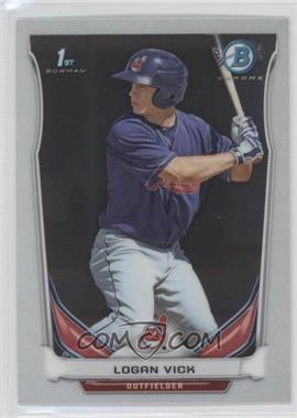 2014 Bowman - Prospects Chrome #BCP40 - Logan Vick