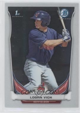 2014 Bowman - Prospects Chrome #BCP40 - Logan Vick