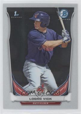 2014 Bowman - Prospects Chrome #BCP40 - Logan Vick