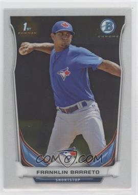 2014 Bowman - Prospects Chrome #BCP87 - Franklin Barreto