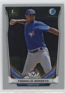 2014 Bowman - Prospects Chrome #BCP87 - Franklin Barreto