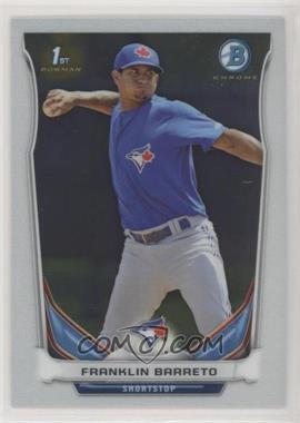 2014 Bowman - Prospects Chrome #BCP87 - Franklin Barreto