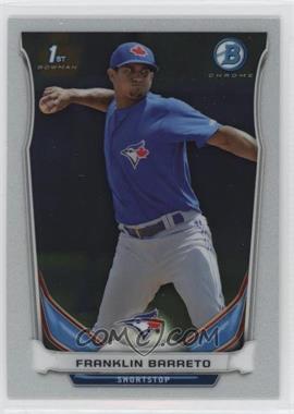 2014 Bowman - Prospects Chrome #BCP87 - Franklin Barreto