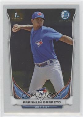 2014 Bowman - Prospects Chrome #BCP87 - Franklin Barreto