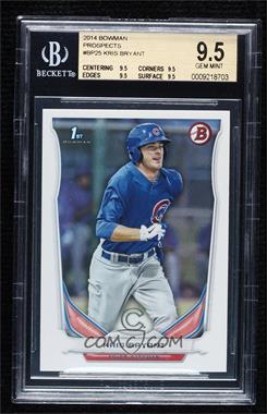 2014 Bowman - Prospects #BP25 - Kris Bryant [BGS 9.5 GEM MINT]