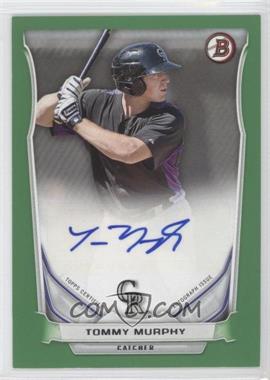 2014 Bowman - Retail Prospect Autographs - Green #PA-TM - Tommy Murphy /100