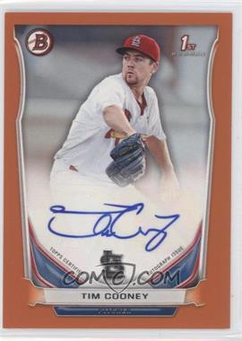 2014 Bowman - Retail Prospect Autographs - Orange #PA-TC - Tim Cooney /250