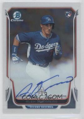 2014 Bowman - Rookie Autographs - Chrome #BCAR-AG - Alex Guerrero