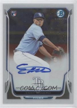 2014 Bowman - Rookie Autographs - Chrome #BCAR-ER - Enny Romero