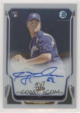 2014 Bowman - Rookie Autographs - Chrome #BCAR-JN - Jimmy Nelson