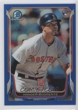 2014 Bowman Chrome - [Base] - Blue Refractor #1 - Xander Bogaerts /250