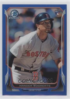 2014 Bowman Chrome - [Base] - Blue Refractor #1 - Xander Bogaerts /250