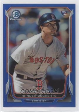 2014 Bowman Chrome - [Base] - Blue Refractor #1 - Xander Bogaerts /250