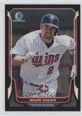 2014 Bowman Chrome - [Base] - Carbon Fiber Refractor #203 - Brian Dozier /10