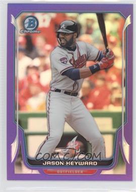 2014 Bowman Chrome - [Base] - Purple Refractor #199 - Jason Heyward /150