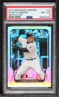 Marcus Semien [PSA 8 NM‑MT] #/500