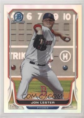 2014 Bowman Chrome - [Base] - Refractor #130 - Jon Lester /500