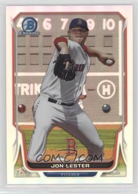 2014 Bowman Chrome - [Base] - Refractor #130 - Jon Lester /500