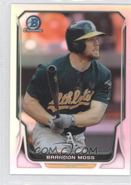 2014 Bowman Chrome - [Base] - Refractor #204 - Brandon Moss /500