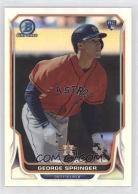 2014 Bowman Chrome - [Base] - Refractor #29 - George Springer /500