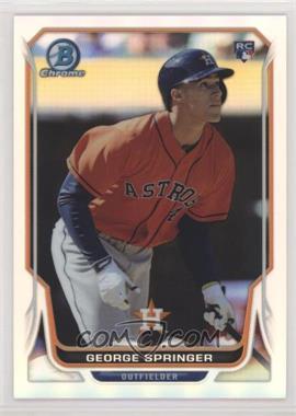 2014 Bowman Chrome - [Base] - Refractor #29 - George Springer /500