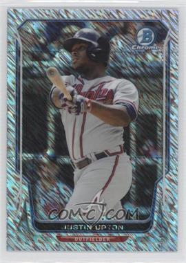 2014 Bowman Chrome - [Base] - Shimmer Refractor #118 - Justin Upton /15