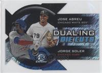 Jose Abreu, Jorge Soler #/50